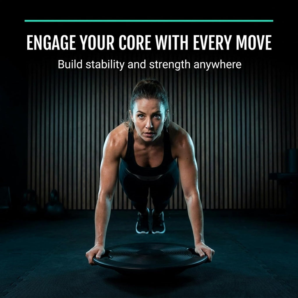 Wobble Exercise Balance Board, No-Skid Surface