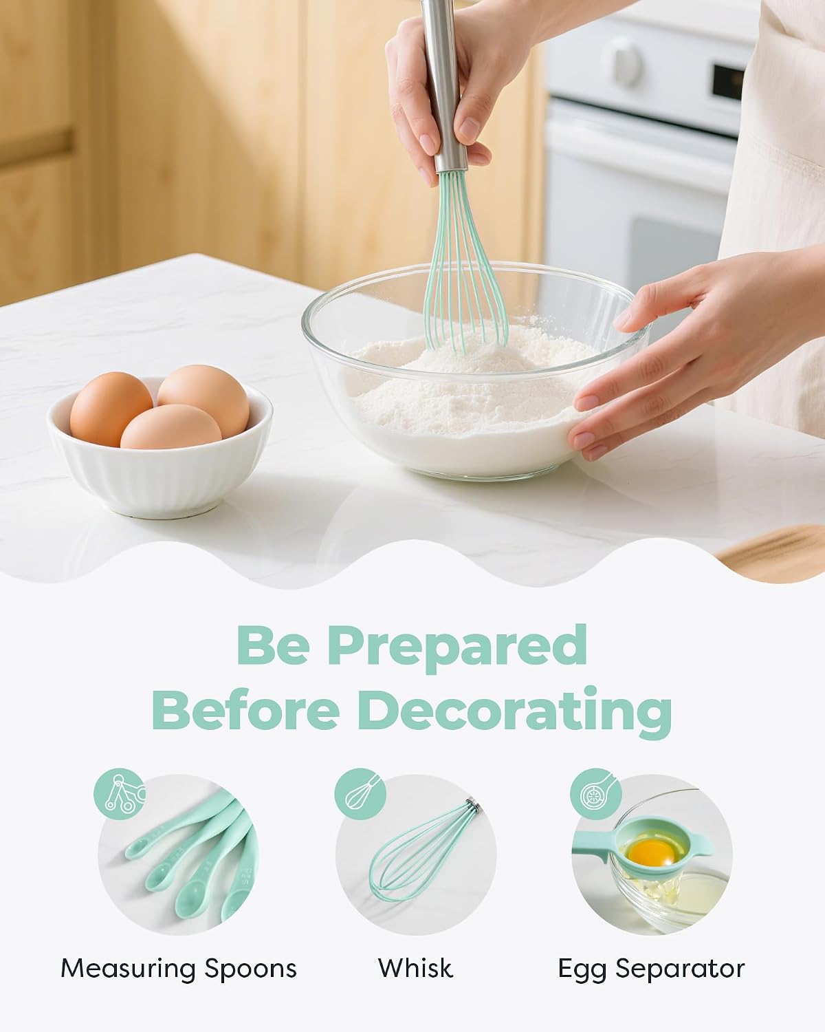 158 Cake Decorating Kit Baking Supplies Tools for Beginners & Pros Cake Stand Turntable, Icing Piping Tips, Disposable Reusable Pastry Bag, Spatulas, Video Tutorial, Pattern Chart